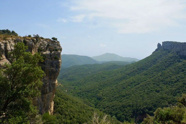 View of the Pyrenees