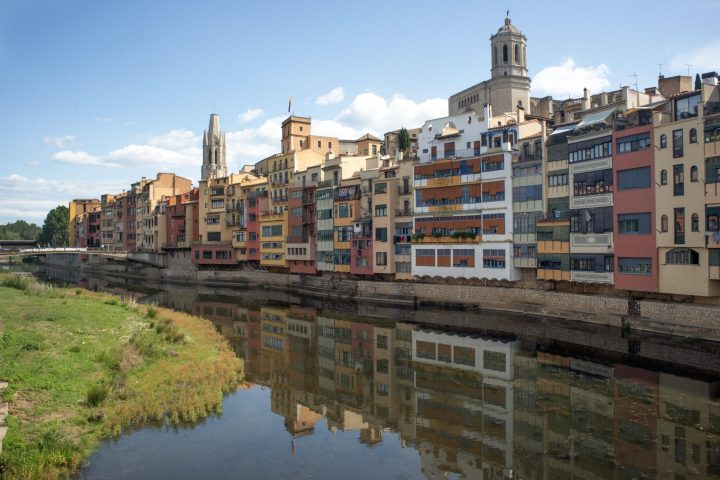 Hanging houses in Girona