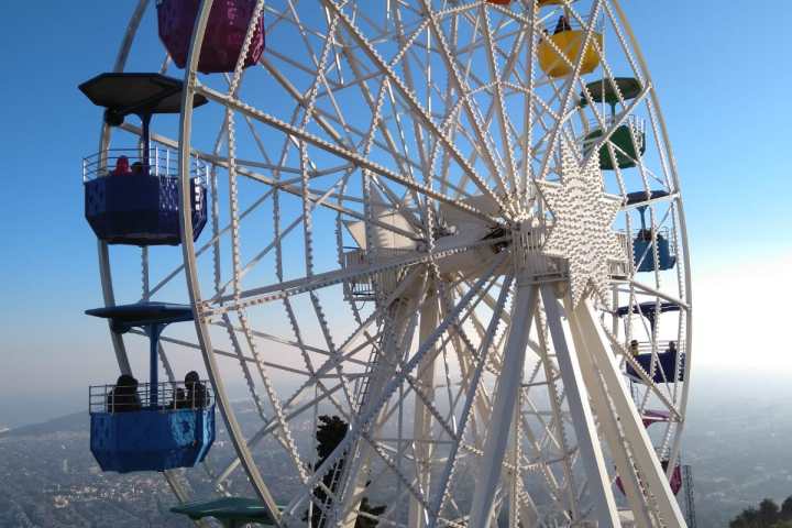 Ferris wheel in Tibidabo