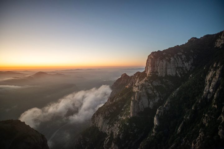 a view of a rocky mountain